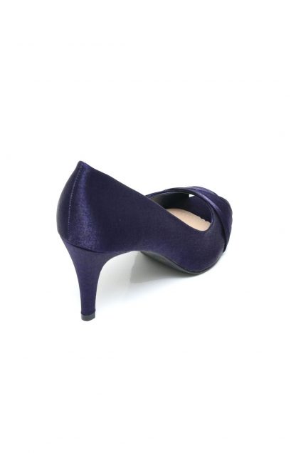Sapato de Festa Peep Toe Azul - Image 3