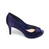 Sapato de Festa Peep Toe Azul - Imagem 2