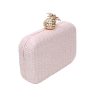 Bolsa de Festa em Palha Rosa - Imagem 2