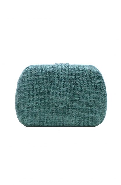 Bolsa de Festa Verde Tressê