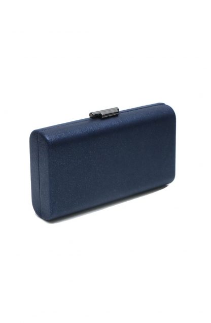 Bolsa de Festa Acetinada Azul Marinho - Image 2
