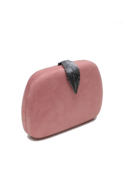 Bolsa de Festa Rosa Fecho Folha - Image 2