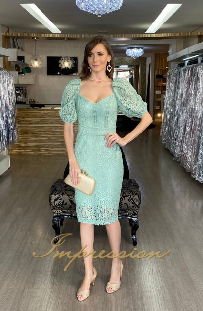 Vestido de Festa Curto Renda - Image 2