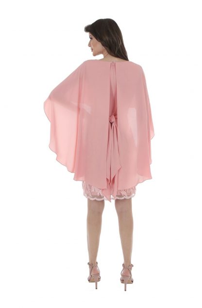 Vestido de Festa Curto Rose - Image 2