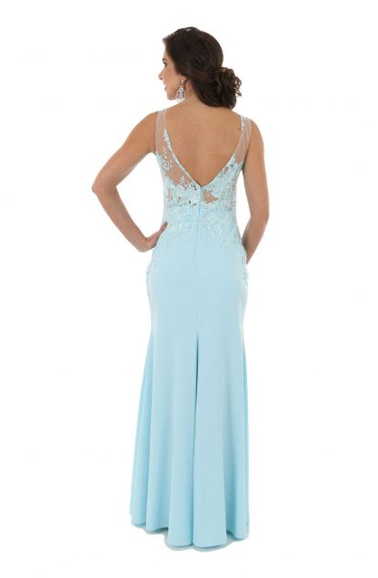 Vestido de Festa Longo Azul Serenity - Image 3