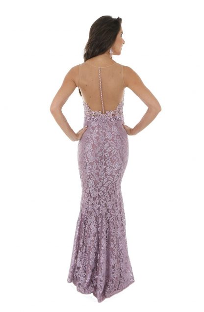 Vestido de Festa Longo Lilas - Image 3