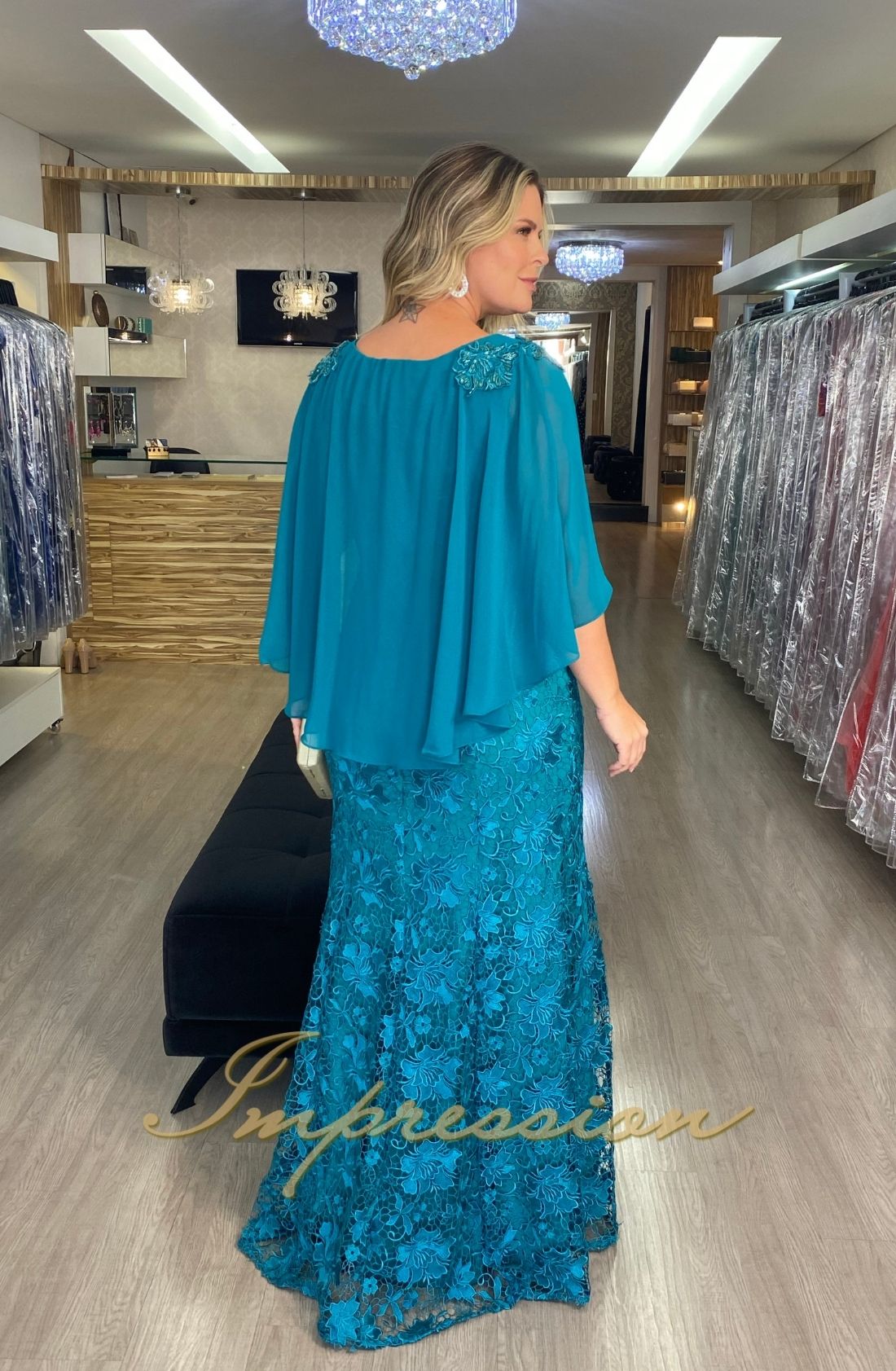 Capa de renda para sales vestido