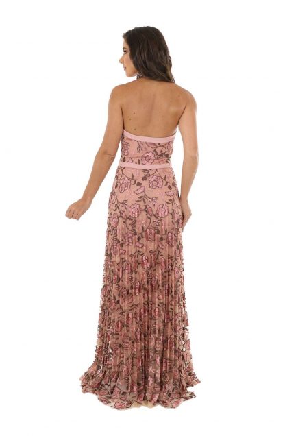 Vestido de Festa Longo Rose - Imagem 3