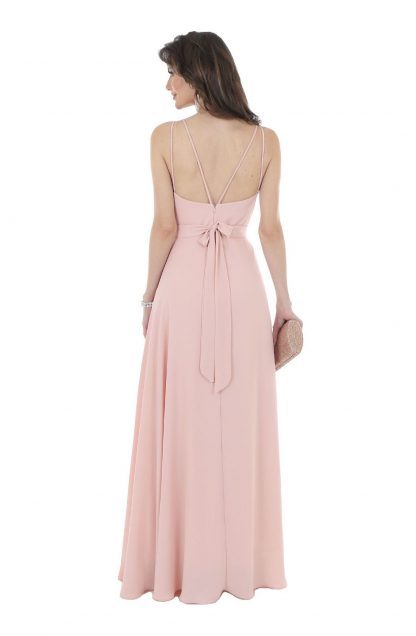 Vestido de Festa Longo Rose - Image 2