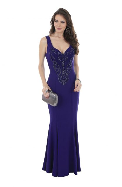 Vestido de Festa Longo Roxo