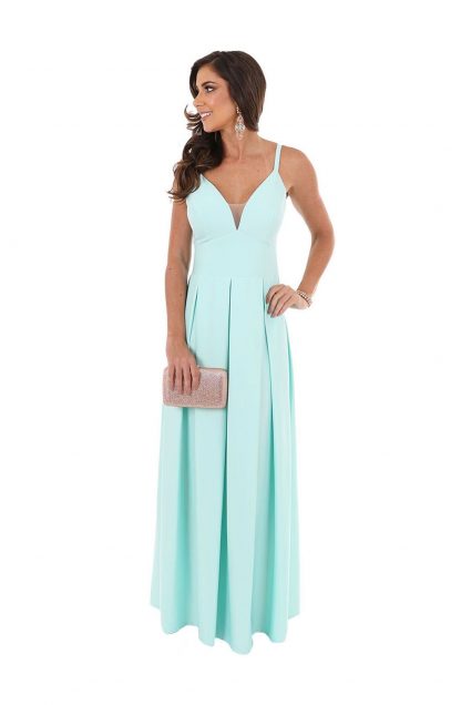 Vestido de Festa Longo Verde