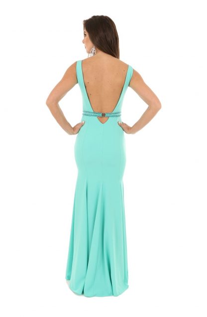 Vestido de Festa Longo Verde - Imagem 2