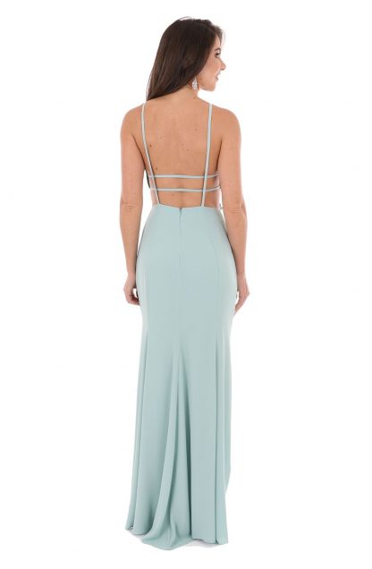 Vestido de Festa Longo Verde - Imagem 3