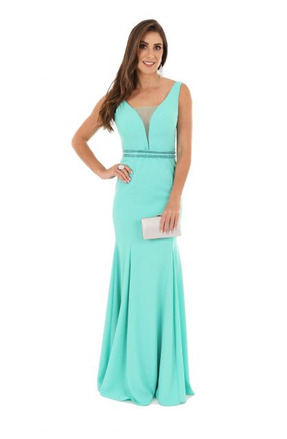Vestido de Festa Longo Verde