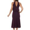 Vestido de Festa Midi Berinjela - Imagem 2