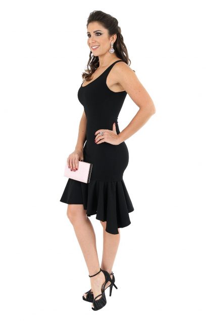 Vestido de Festa Midi Preto - Image 2
