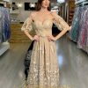 Vestido de Festa Midi Tule Bordado - Imagem 2