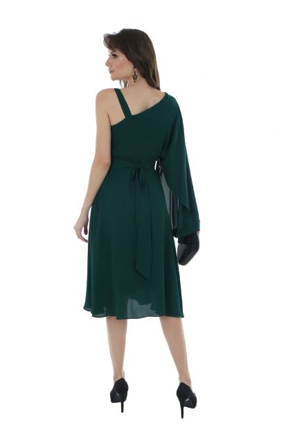 Vestido de Festa Midi Verde - Imagem 2