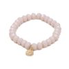 Pulseira de Festa Rosa Nude