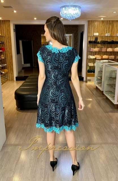 Vestido de Festa Curto Preto - Imagem 2