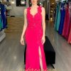 Vestido de Festa Longo Pink