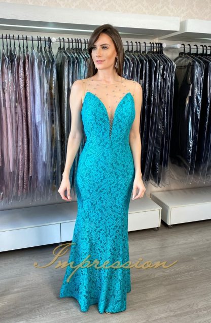 Vestido de Festa Longo Verde