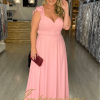 Vestido de Festa Longo Plus Size Rose - Imagem 2