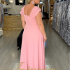 Vestido de Festa Longo Plus Size Rose - Imagem 3