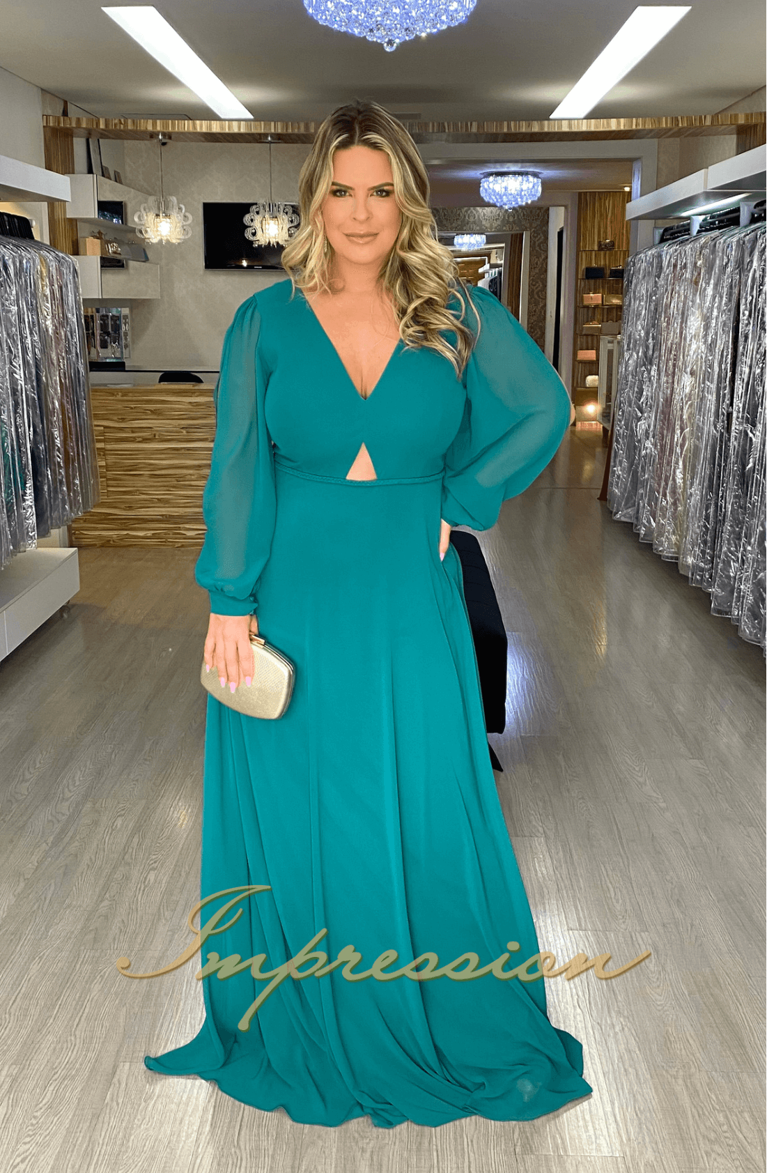 Vestido de shop musseline plus size