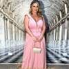 Vestido de Festa Longo Plus Size Rose - Imagem 2