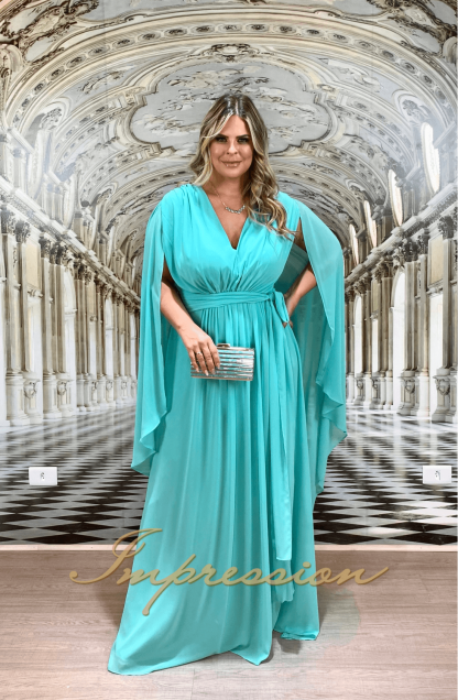 Vestido de Festa Longo Plus Size Tifany - Image 2