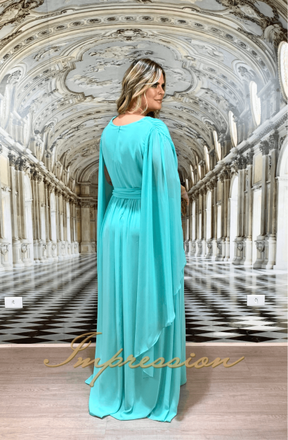 Vestido de Festa Longo Plus Size Tifany - Image 3