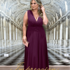 Vestido de Festa Longo Plus Size Uva - Imagem 2