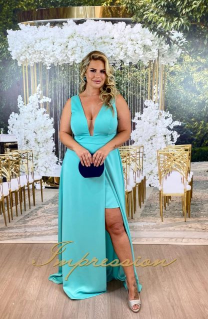 Vestido de Festa Longo Plus Size Tifany - Imagem 2