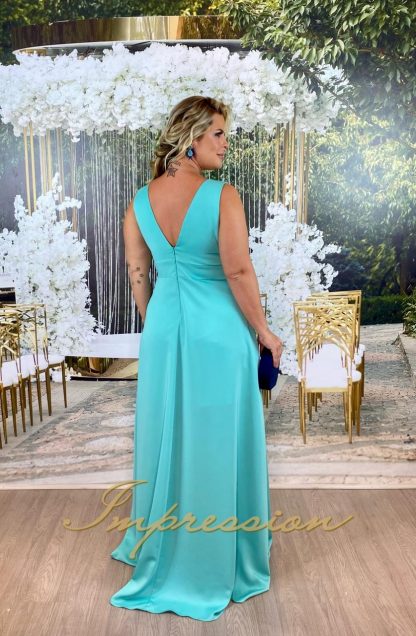 Vestido de Festa Longo Plus Size Tifany - Imagem 3
