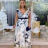 Vestido de Festa Longo Plus Size Estampado Floral - Imagem 2