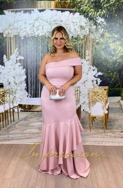 Vestido de Festa Longo Plus Size Rose - Imagem 2