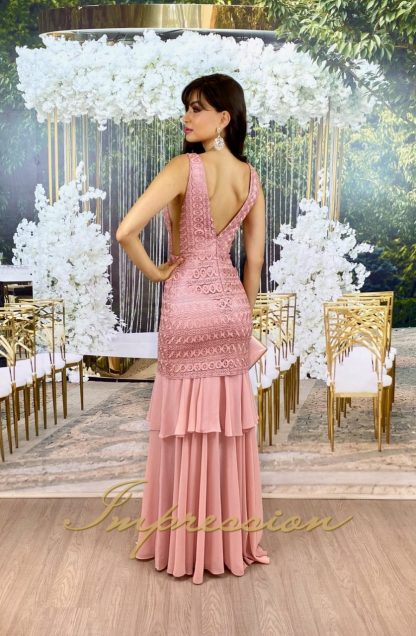 Vestido de Festa Longo Rose - Imagem 3