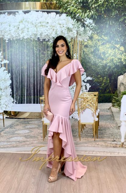 Vestido de Festa Longo Rose - Image 2
