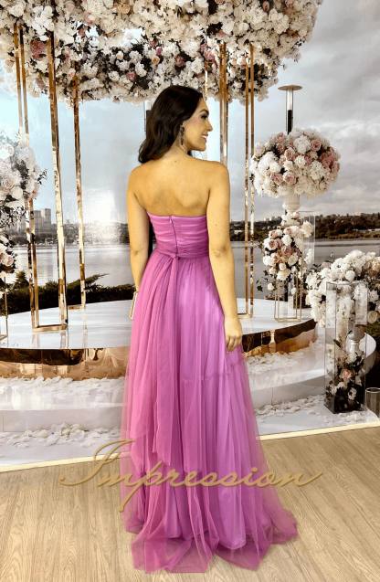 Vestido de Festa Longo Orquídea - Image 2
