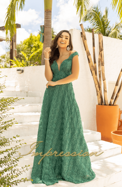 Vestido de Festa Longo Verde - Imagem 4
