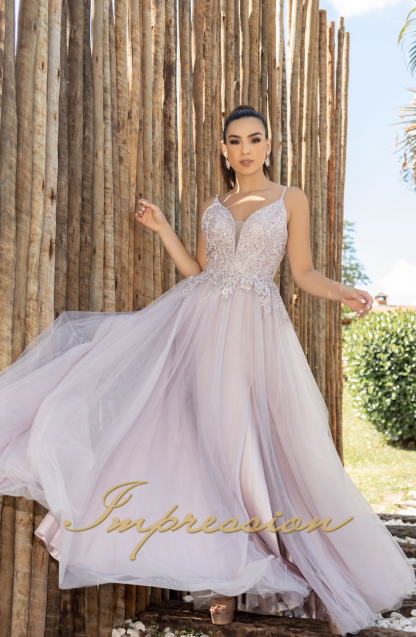 Vestido de Festa Longo Lilas - Imagem 3