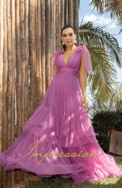 Vestido de Festa Longo Orquidea - Imagem 4