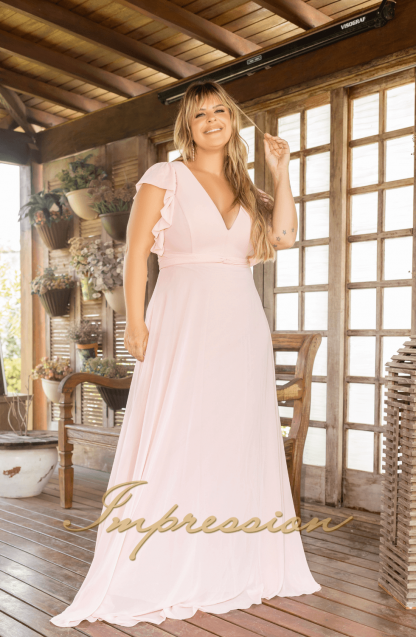 Vestido de Festa Plus Size Rose - Imagem 3
