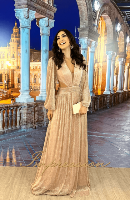 Vestido de Festa Longo Rose - Image 3