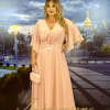 Vestido de Festa Longo Plus Size Rose - Imagem 4