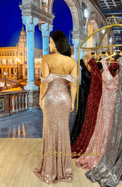 Vestido de Festa Longo Rose - Imagem 2