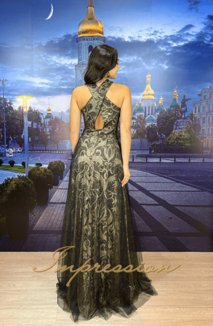 Vestido de Festa Longo Preto - Imagem 2