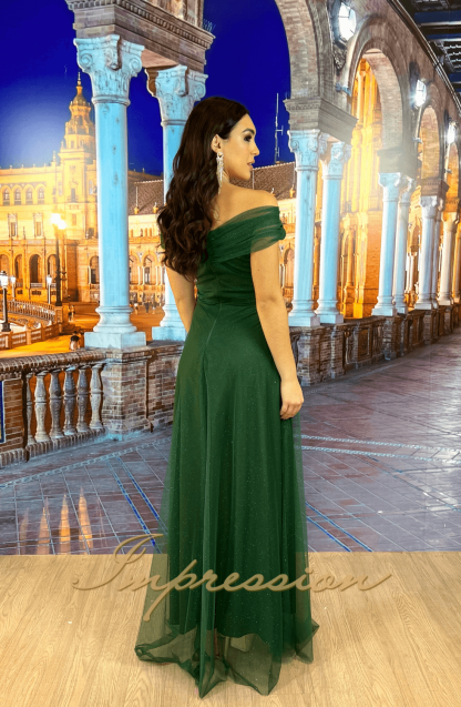 Vestido de Festa Longo Verde - Imagem 2