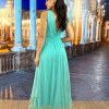 Vestido de Festa Longo Verde Tifany - Imagem 2